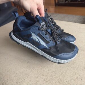 Altra Navy and Black Trail Running Sneakers